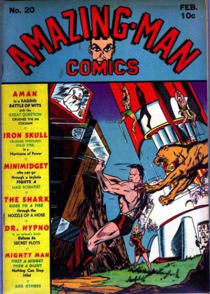 Amazing Man Comics 16