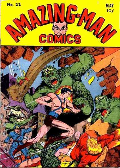 Amazing Man Comics 18