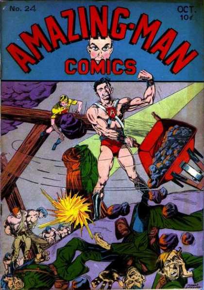 Amazing Man Comics 20