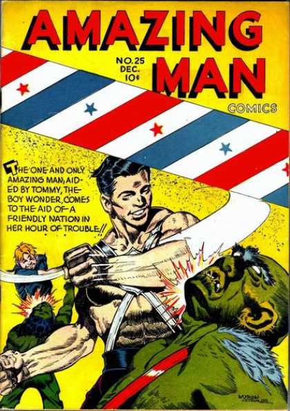 Amazing Man Comics 21