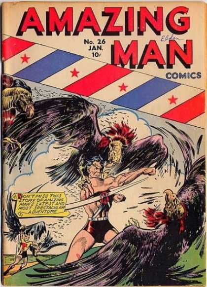 Amazing Man Comics 22
