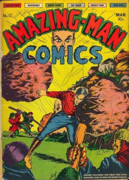 Amazing Man Comics 6