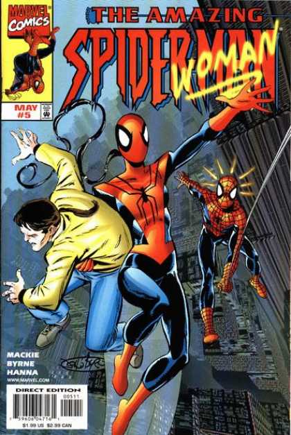 Amazing Spider-Man (1999) 5 - Spiderwoman - Mackie - Byrne - Hanna - Marvel - John Byrne