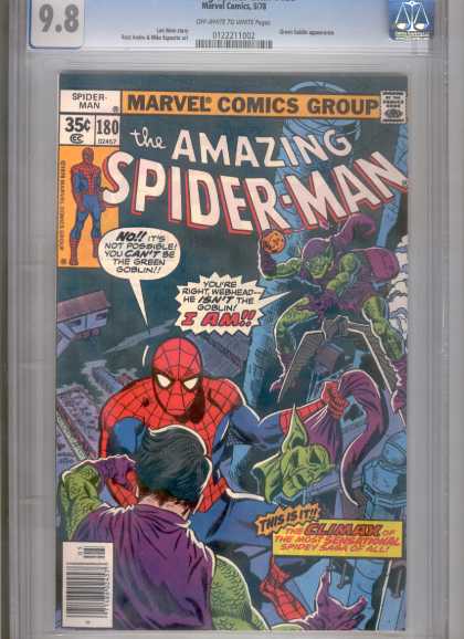 Amazing Spider-Man 180 - Green Goblin - Climax - Spiderman - Amazing - Webhead - Ross Andru