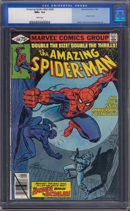 Amazing Spider-Man 200 - Burglar - Spotlight - Web - Double - Anniversary