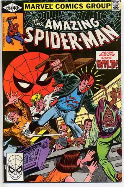 Amazing Spider-Man 206 - Peter Parker - Chair - Rick Parker