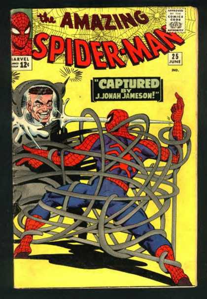 Amazing Spider-Man 25 - Captured - J Jonah Hameson - 25 June - Amazing - Gray Suit