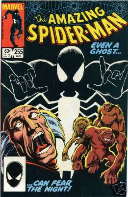 Amazing Spider-Man 255 - Maevel - 255 Aug - Ghost - Mask - Can Fear The Night - Josef Rubinstein