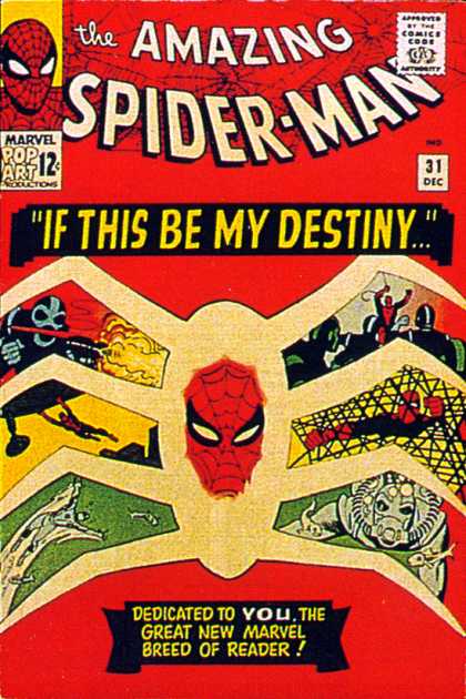 Amazing Spider-Man 31 - Destiny - Marvel - Reader - Dedicated - Firing