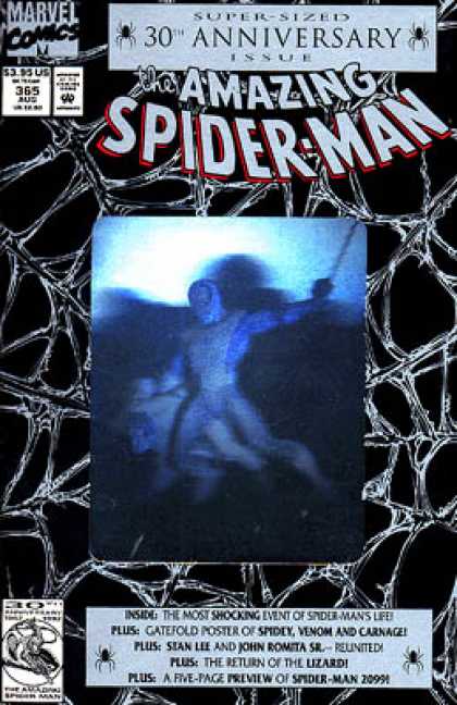 Amazing Spider-Man 365 - Web - Marvel Comics - Super-sized 30th Anniversary Issue - Approved By The Comics Code - Stan Lee - Mark Bagley