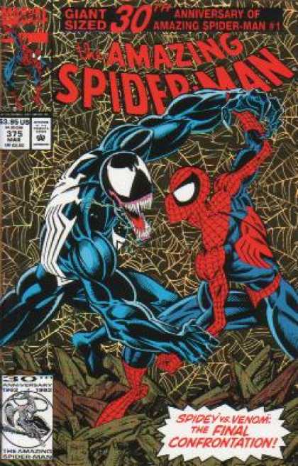 Amazing Spider-Man 375 - Venom - Web - Mark Bagley