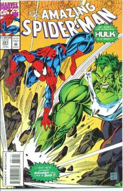Amazing Spider-Man 381 - Hulk - Mark Bagley