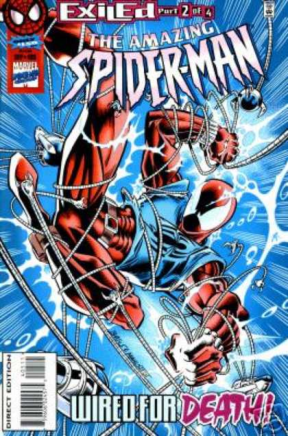 Amazing Spider-Man 405 - Tenticles - Spidy - Voltage - Blue Shirt - Marvel - Mark Bagley