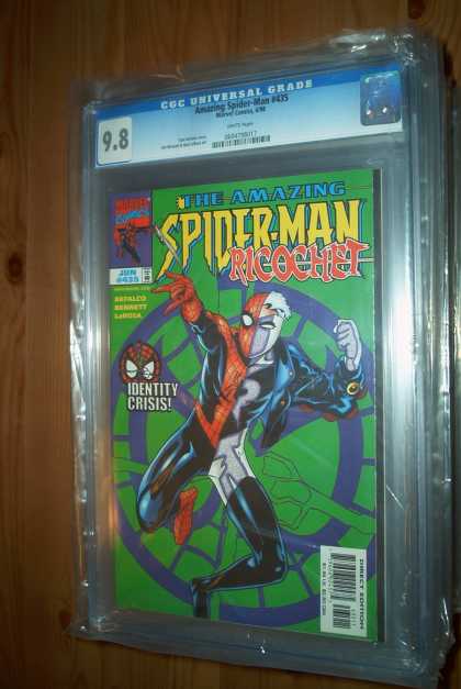 Amazing Spider-Man 435 - Spiderman - Marvel - Marvel Comics - Ricoshet - Amazing - Bud LaRosa