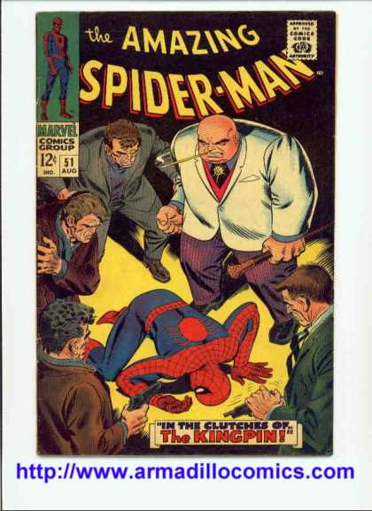 Amazing Spider-Man 51 - Kingpin - Spiderman - Gun - Thugs