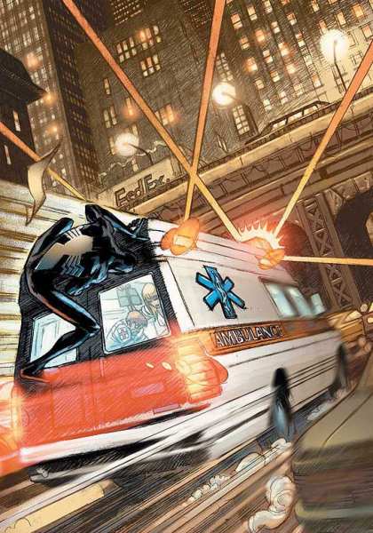 Amazing Spider-Man 540 - Ambulance - Black - Spiderman - Ron Garney