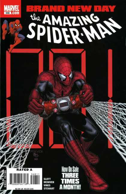 Amazing Spider-Man 548 - Morry Hollowell, Steve McNiven