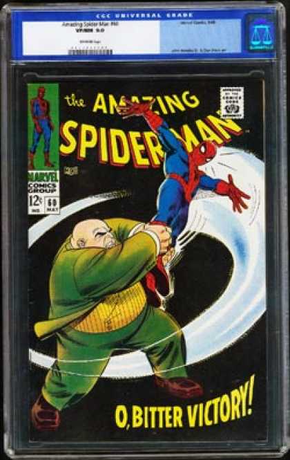 Amazing Spider-Man 60 - Kingpin - Victory - Swinging - Spiderman - Approved By The Comics Code