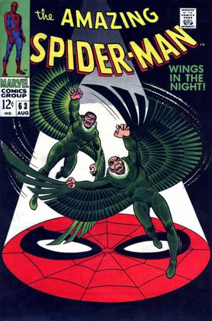 Amazing Spider-Man 63 - Wings - Vulture