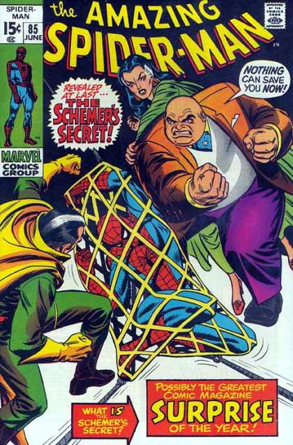 Amazing Spider-Man 85 - Fat Man - Surprise - Schemer - Secret - Net