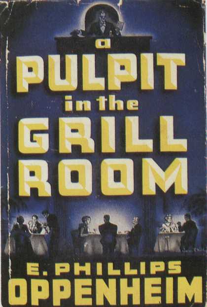 American Book Jackets - A Pulpit in the Grill Room