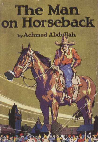 American Book Jackets - The Man on Horseback