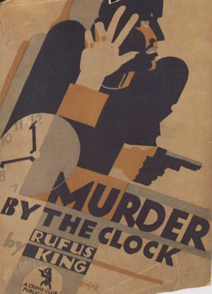 American Book Jackets - Murder by the Clock