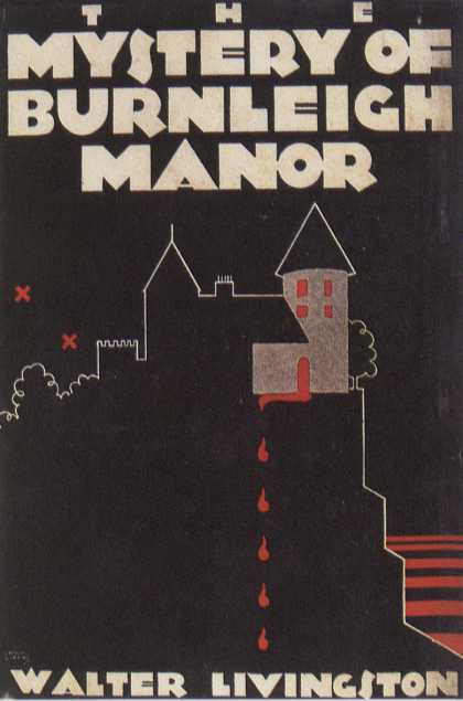 American Book Jackets - The Mystery of Burnleigh Manor