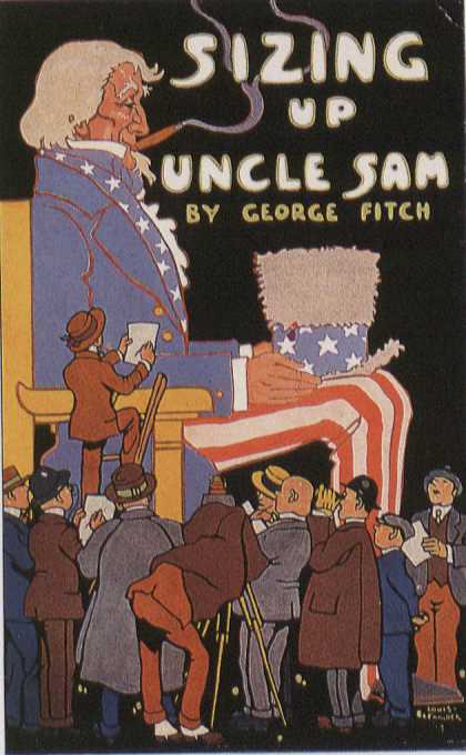 American Book Jackets - Sizing Up Uncle Sam