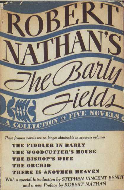 American Book Jackets - The Barly Fields