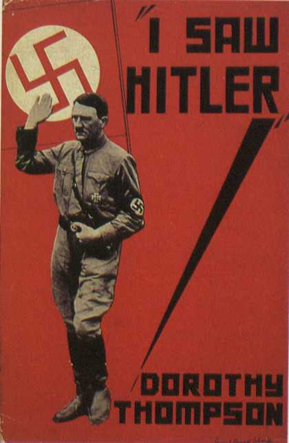 American Book Jackets - I Saw Hitler