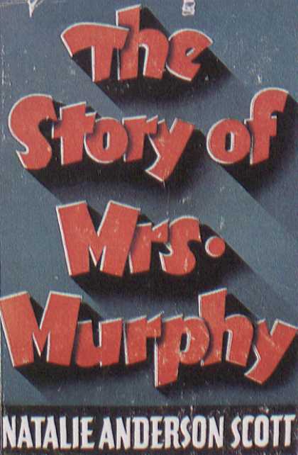 American Book Jackets - The Story of Mrs. Murphy