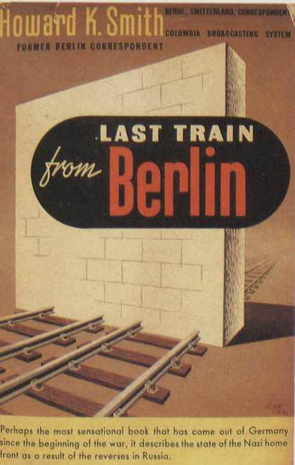 American Book Jackets - Last Train From Berlin