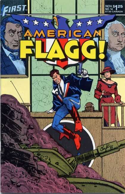 American Flagg 14 - Government - Political - Patriotism - Country - Nationalism