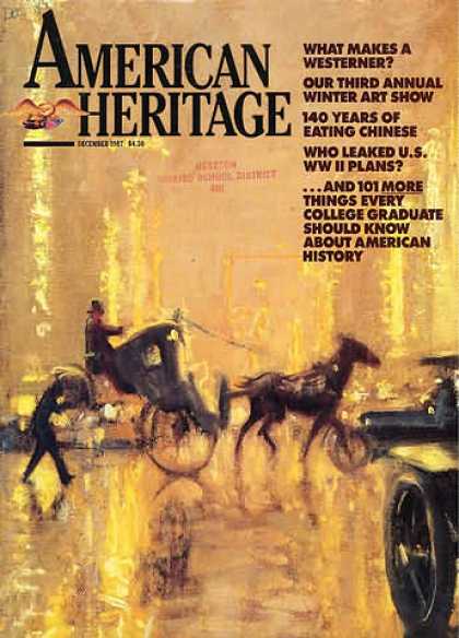 American Heritage - December 1987