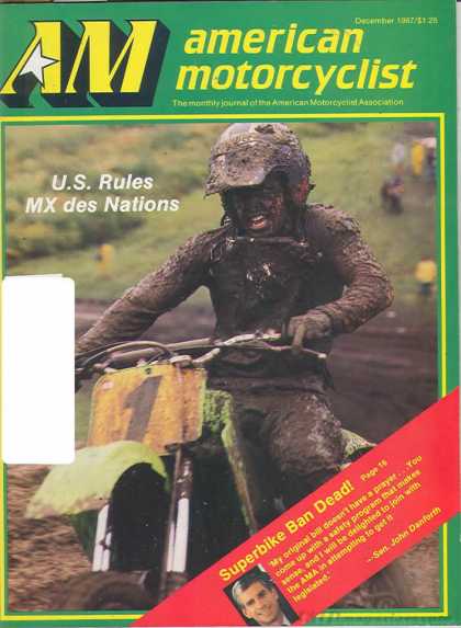 American Motorcyclist - December 1987