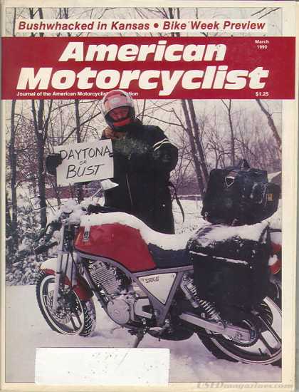 American Motorcyclist - March 1990