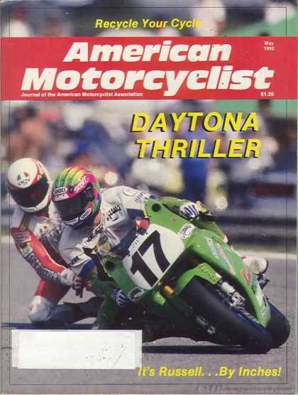 American Motorcyclist - May 1992