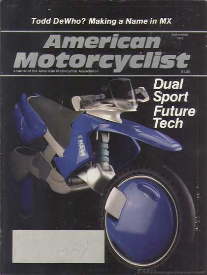 American Motorcyclist - September 1992