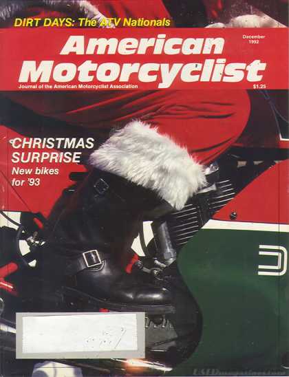American Motorcyclist - December 1992
