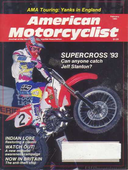 American Motorcyclist - February 1993