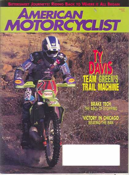 American Motorcyclist - August 1995
