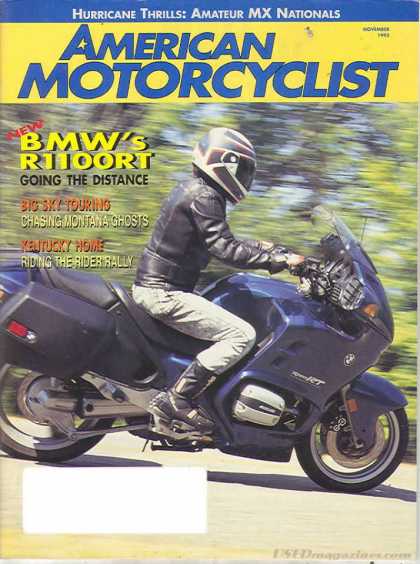 American Motorcyclist - November 1995