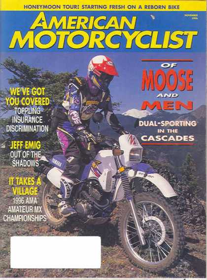 American Motorcyclist - November 1996