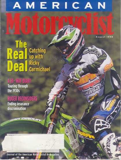 American Motorcyclist - August 1998