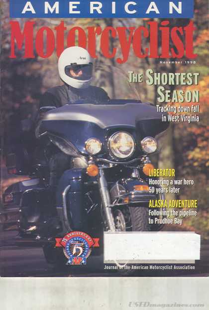 American Motorcyclist - November 1998