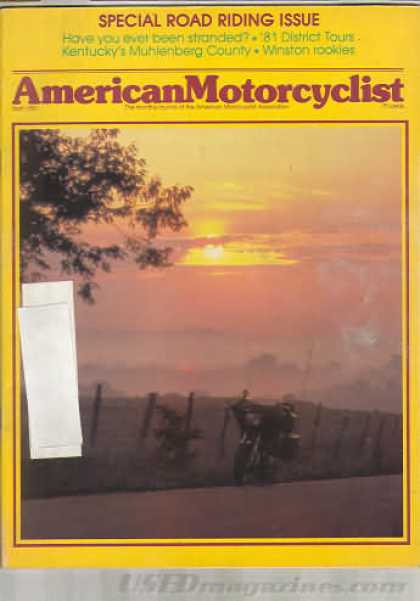 American Motorcyclist - April 1981