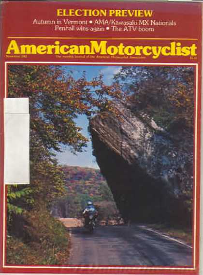 American Motorcyclist - November 1982