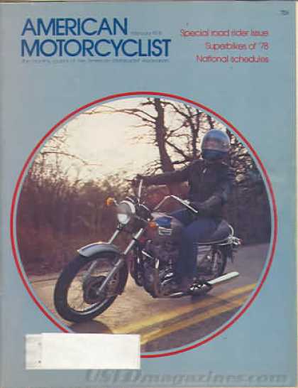 American Motorcyclist - February 1978
