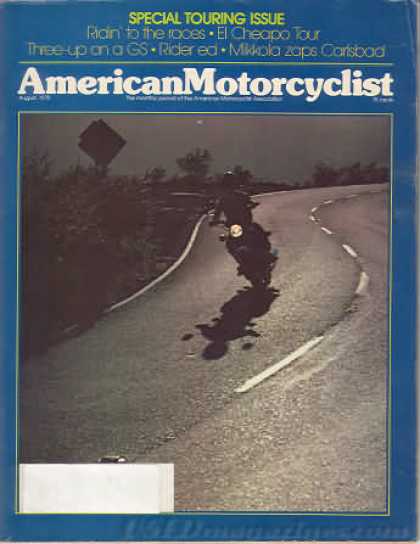 American Motorcyclist - August 1978